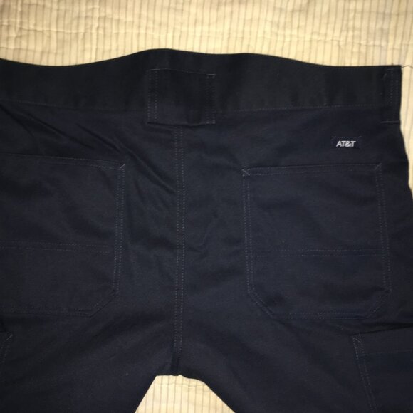 Doc & Amelia by Cintas Pants AT&T dark navy Size 36x38 (unhemmed) - Picture 12 of 14